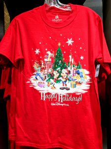 Xmas-Merchandise-clothing-T-short-sleeve-Happy-Holiday-red-001