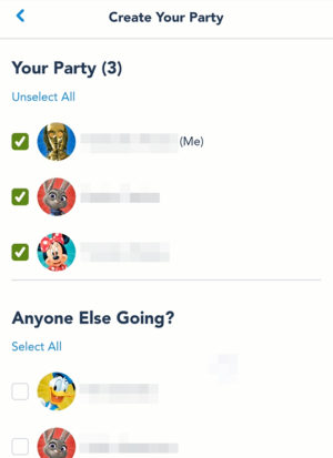Disney Park Pass System Your Party